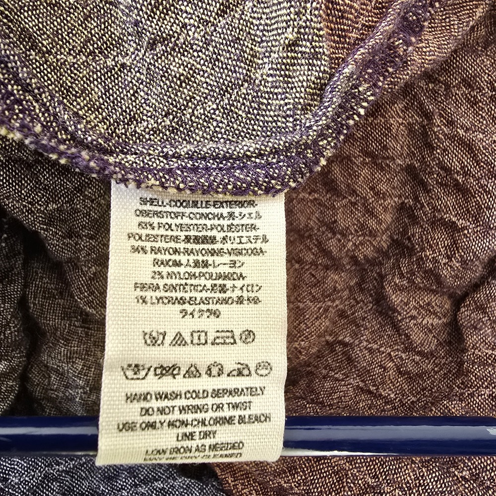 Free People Shirtdress Ray Of Light Size S Dress Purple Stripe Pockets Tie Waist - Picture 8 of 9